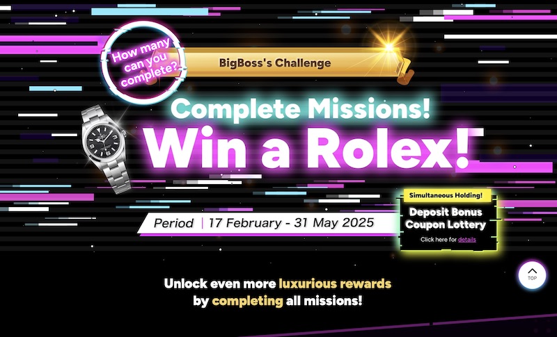 Unlock Luxurious Rewards: Complete Missions and Win a Rolex in the 2025 Multi-Stage Trading Promotion